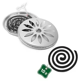 Gardigo Räucherbox Citronella silber, 1 Set