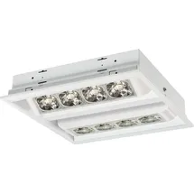 RIDI Homelight REYE-2 1er eckig schwarz Aluminium Kunststoff