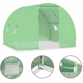 vidaXL Gewächshaus 3 x 2 x 2 m grün