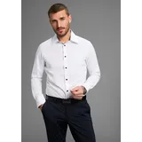 Bruno Banani Langarmhemd Slim Fit Weiß XL