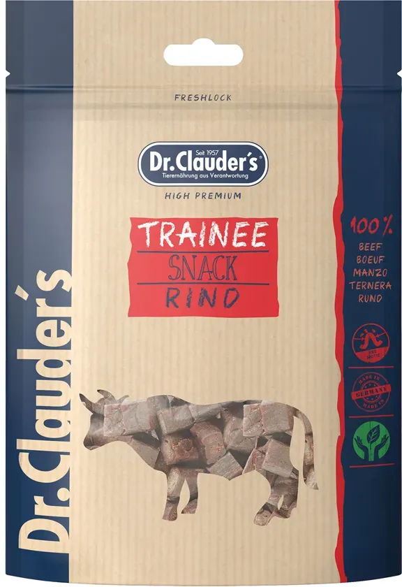 Dr. Clauder Rinderfleisch Trainee Snack 10x80g