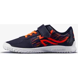 Kinder Sportschuhe Klettverschluss - TS130 marineblau/orange 37