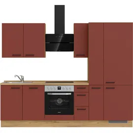 Nobilia Küchenzeile Easytouch II 270 cm rot