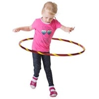 Hoopomania Hula-Hoop-Reifen Funny Kinder Hula Hoop, Ø70cm, Rot-Gelb gelb|rot Ø 70 cm