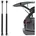 Gasfeder Dämpfer kompatibel mit Honda CR-V 2006-2012 Edelstahl