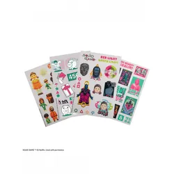 Aufkleber Squid Game - Characters (60 Aufkleber)