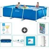 Rechteckiger Frame Pool - 300x200x75 Cm - 7-teilig  S17