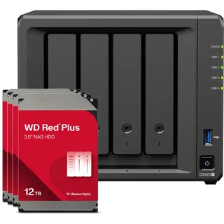 Synology DS425+ 32 TB Plus HDD rot/schwarz