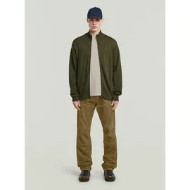 G-Star Premium Core Full Zip Knit oliv L