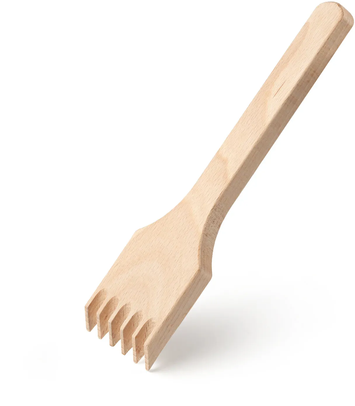 Metrie | Rina-1020W Holzschaber gerillt, Buche | 200×60 mm
