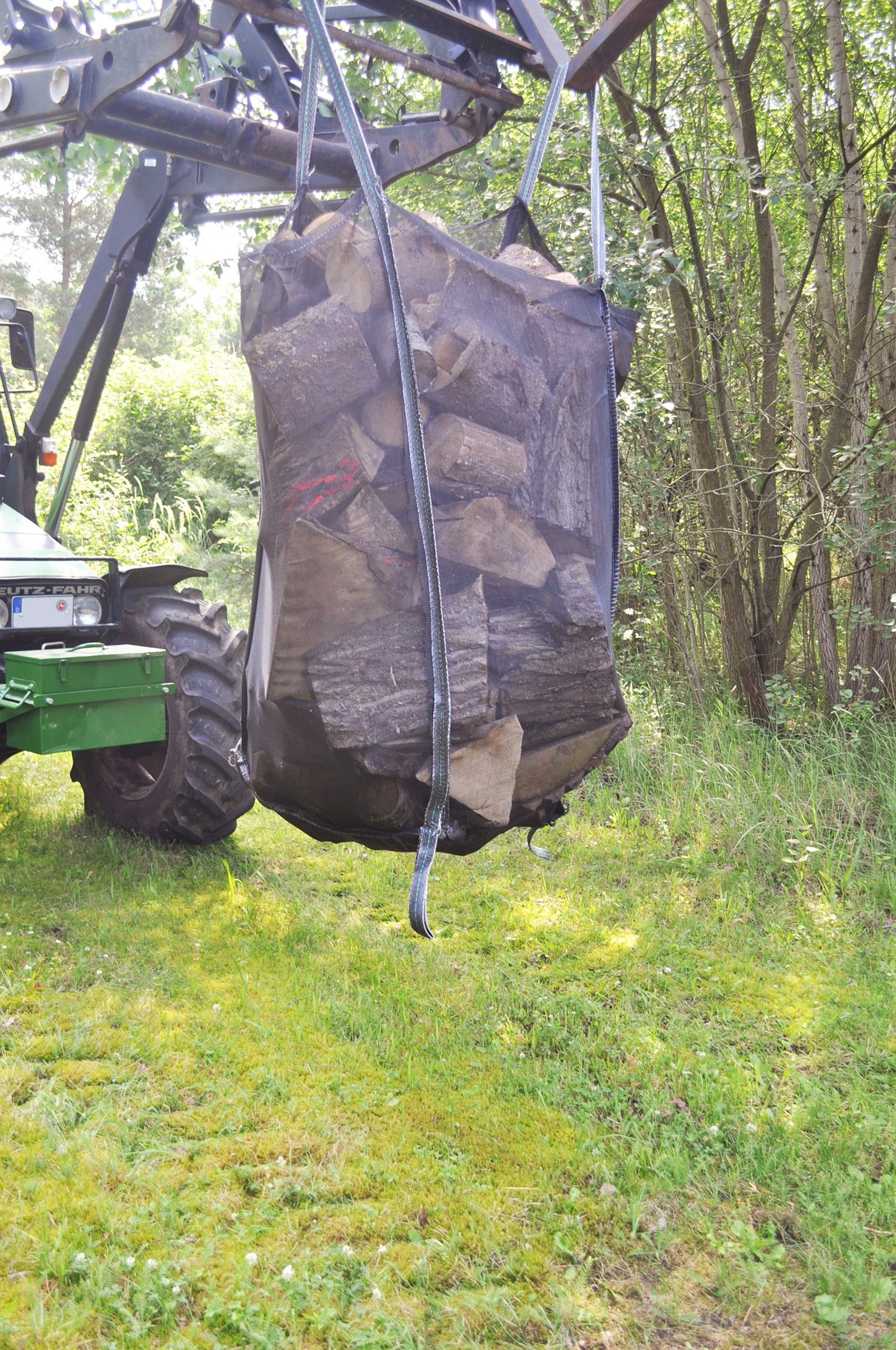 Big-Bag für Brennholz