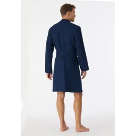 SCHIESSER Essentials Bademantel Blau M