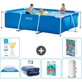 Rechteckiger Frame Pool - 300x200x75 Cm - 7-teilig  S123