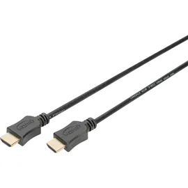 Digitus HDMI mit Ethernet, Anschlusskabel High Speed 2m