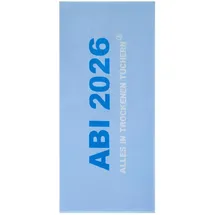 Egeria ABI 2026 Strandtuch 75 x 180 cm blau