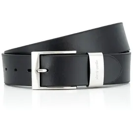 Pierre Cardin Herrengürtel Leder schwarz 95