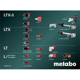 Metabo PowerMaxx BS 12 BL Q inkl. 2 x 4 Ah + Metabox 118 601045800