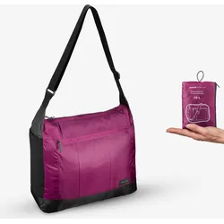 Umhängetasche Travel kompakt 15 Liter violett EINHEITSGRÖSSE