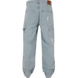 Karl Kani KMI-PL063-090-12 KK Retro Baggy Workwear Denim in blau Größe 32