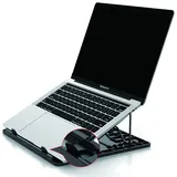 Conceptronic ERGO Laptop Cooling Stand Notebook-Ständer mit Kühlfunktion