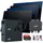 sunniva Balkonkraftwerk Full Black Bifazial 2000 W inkl. 4,02 kWh Speicher + 4 x 500 W Glas-Bifacial Module