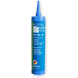 WEICONLOCK® AN 305-18 Flächendichtung, für große Spaltüberbrückung, hochfest, hochviskos, 300 ml, rot