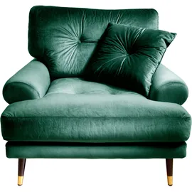 trends by hg Loungesessel TOKIO Mikrofaser 100 x 88 x 100 cm Grün