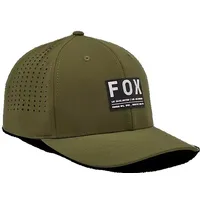 Fox Racing Herren non stop tech flexfit Hut, Olivgrün,