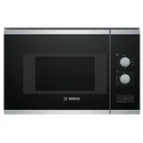 Bosch BFL520MS0 Einbau-Mikrowelle, Kombigerät, 20 L, 800 W, schwarz/Edelstahl