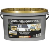 HORNBACH Silikon-Fassadenfarbe Plus weiß 5 l