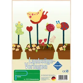 Pebaro Laubsägevorlage Blumenstecker (372/1S)