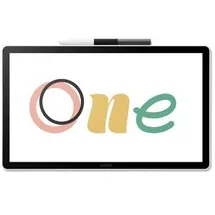 Wacom Grafiktablett One 14, für Windows, ChromeOS & macOS, 14 Zoll Display, mit USB-C, passiver Stift