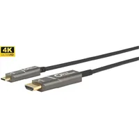 MicroConnect USB3.1CHDMI10OP Videokabel-Adapter 10 m USB Typ-C HDMI Schwarz