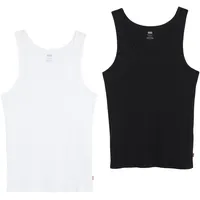 Levi's Ripptanktop schwarz/weiß S