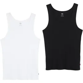 Levi's Ripptanktop schwarz/weiß S