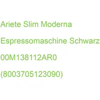 Ariete Slim Moderna Espressomaschine schwarz