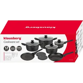 OEM Klausberg Topf-Set 12-tlg. Suppentopf + weitere Töpfe