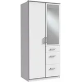 Kleiderschrank »Click« weiß