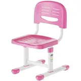 [en.casa] Kinderstuhl Sauda 75x36x46 cm Pink/Weiß