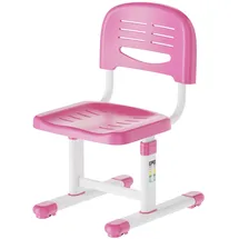 [en.casa] Kinderstuhl Sauda 75x36x46 cm Pink/Weiß