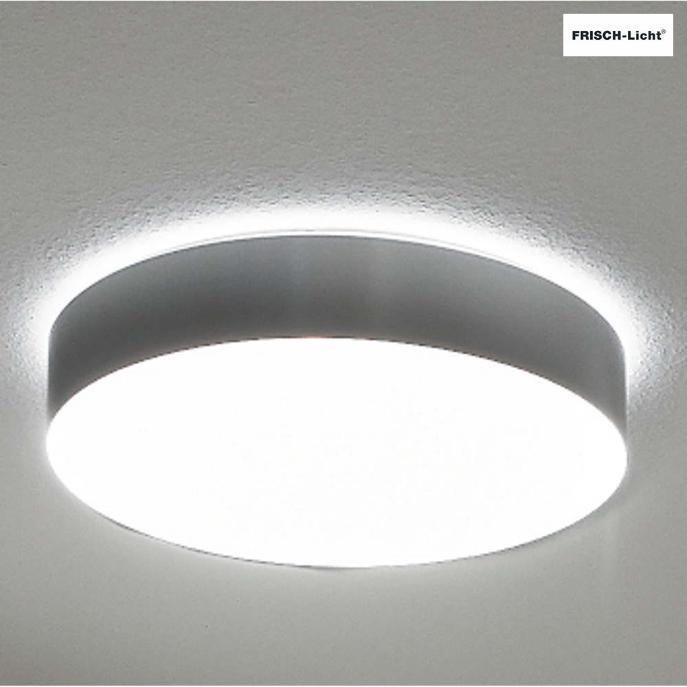 Frisch-Licht Dekorring für LED Wand-/Deckenleuchte, zylindrisch, Serie 7510, direkt/indirekt, Ø 30.2cm, RAL nach Wahl FL-DRZN7510