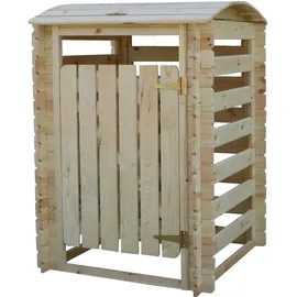 TIMBELA Mülltonnenbox M606-1 1 m beige