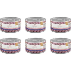 PERRO Gourmet Kaninchen mit Karotten 6x200g Monoproteinfutter für ausgewachsene Hunde