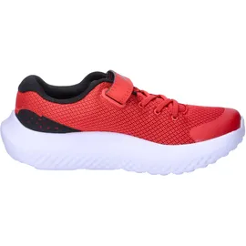 Under Armour Surge 4 AC Laufschuhe Jungen 600 red/black/black 33.5