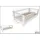 58 aufm Kessel Kinderbett Keeley 70 x 140 cm Buche massiv lackiert weiß