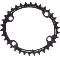 ROTOR BIKE COMPONENTS Rotor Q-Rings 110 Bcd Chainring schwarz 34t