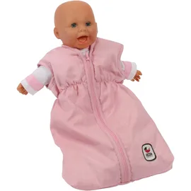 Bayer Chic 2000 Puppenschlafsack Melange rosa
