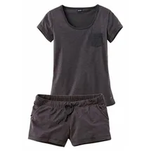 Arizona Shorty Pyjama-Shorts grau 32/34