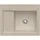 Villeroy & Boch Subway 45 Compact rechts almond + Handbetätigung + Lochbohrungen 1 + 2 + 3