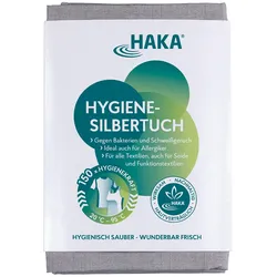 HAKA Silbertuch 1Stk. Hygiene Waschtuch mit Silberionen